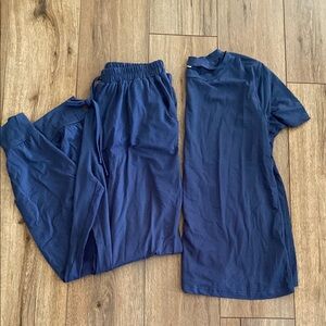 Navy Blue Loungewear Set